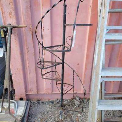 #80032 â€¢ Decorative Plant Holder: Height Measures Approx 60".