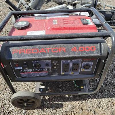#80224 â€¢ Predator 4000 Gas Only Generator
