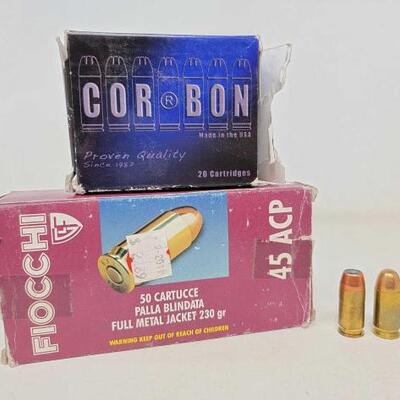 #2104 â€¢ 70 Rounds of 45 Auto