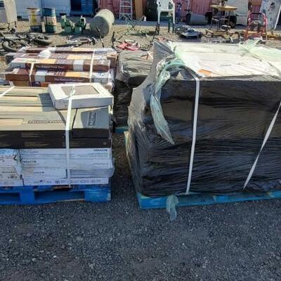 #89512 â€¢ 2 Pallets Of Tile And Vinyl Flooring