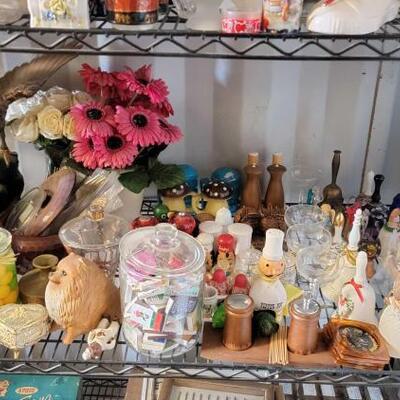 #5054 â€¢ Bells, Salt and Pepper Shakers, Vases and More.