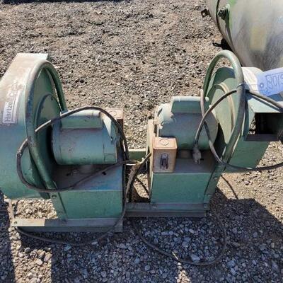 #80128 â€¢ (2) Hartzell Coporation Blower Fans