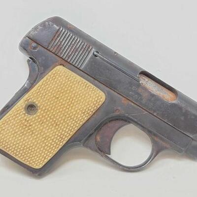 #248 â€¢ Colt Vest Pocket .25 Semi-Auto Pistol: Serial Number: 400129 Barrel Length: 2". 
