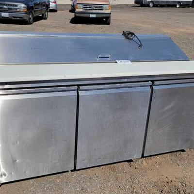 #80238 â€¢ Coldtech Refrigerator Prep Table.Measures Approx 70"Ã—31"Ã—41.5".