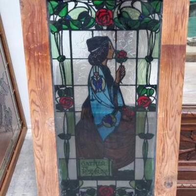 #2930 â€¢ Stained Glass Panel: Stained Glass Panel