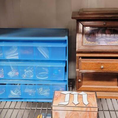 #5030 â€¢ Jewelry Boxes with Miscellaneous Items