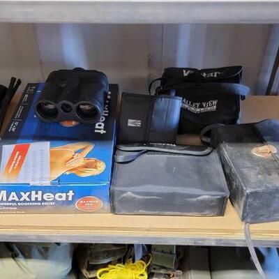 #5548 â€¢ Heating Pad, Binoculars, Telescope