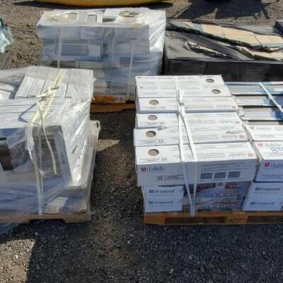 #89502 â€¢ 2 Pallets Of Porcelain Floor/Wall Tile
