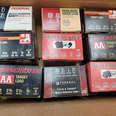 #2776 â€¢ 175 Rounds of 20GA and Approx 100 Rounds of 410