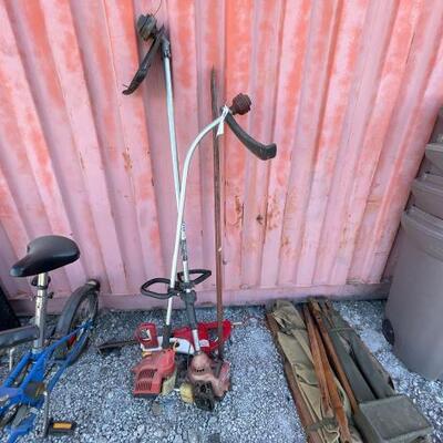 #80022 â€¢ 2 Homlite Weed Wackers and Little Wonder Hedger