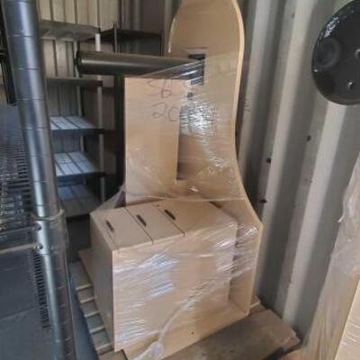 #20004 â€¢ Desk And Under Desk filing Cabinet