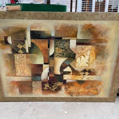 #10002 â€¢ Wall Art measures approx  56.5 â€œ x 40.5 â€œ
 