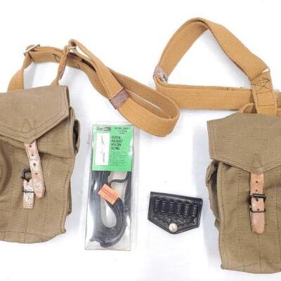 #2704 â€¢ Ammo Bags, Sling and Cartridge Belt Slide
