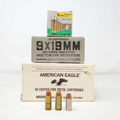 #2098 â€¢ 163 Rounds of 9mm