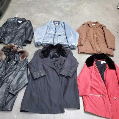 #2826 â€¢ Coats and Jackets. 6 Coats and Jackets Size: L,XL,XXL ,46, 52q.