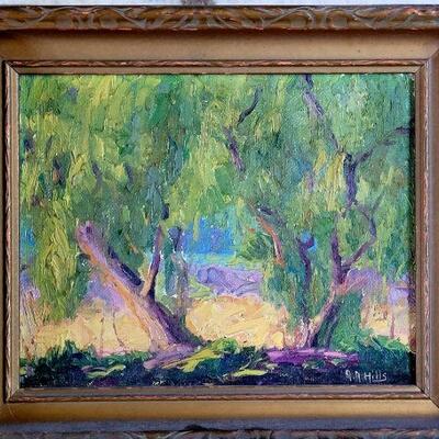 Anna Hills landscape oil