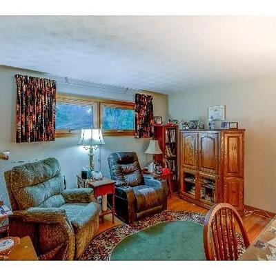 Pricing:  Wooden TV table $2  Lamps small $3 large $5  Book case $10   Rug $10    Chair  $15  Desk $25 Microfiber recliner $25  TV...