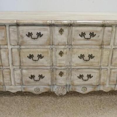 1197	WELLINGTON HALL 9 DRAWER LOW CHEST. 76 IN W, 34 IN H, 20 3/4 IN DEEP
