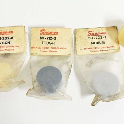4 Snap-On Nylon Hammer Tips (3 New in Package)