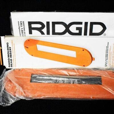 Ridgid AC1040 Dado/Molding Head Insert