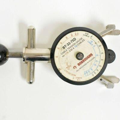 Burroughs BT-33-75D Cable Tension Gauge - Aero