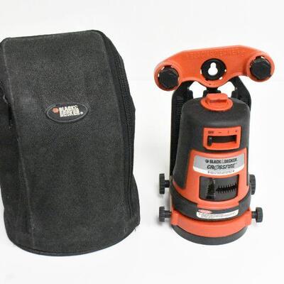 Black & Decker Crossfire Auto-Leveling Laser