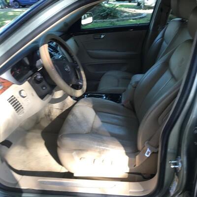  luxury fully loaded 2007 Cadillac DTS in the color Silk with cream leather upholstery with the low mileage of 42000 $10,000