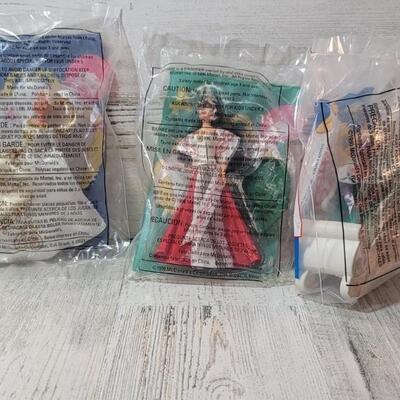 (3) Holiday Barbie McDonald's Toys, 1996 & 1995
