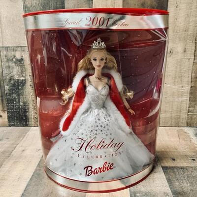 Barbie 2001 Holiday Celebration NIB