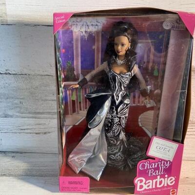 NIB Charity Ball Barbie, COTA (African-American)