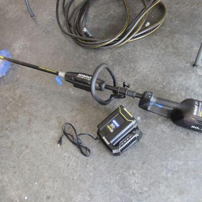 Kobalt battery powered weed eater