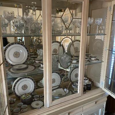 china set inside hutch