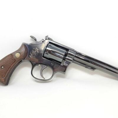 1116 â€¢ Smith & Wesson Model 14 .38spl Revolver
Serial Number: K338271 Barrel Length: 6"