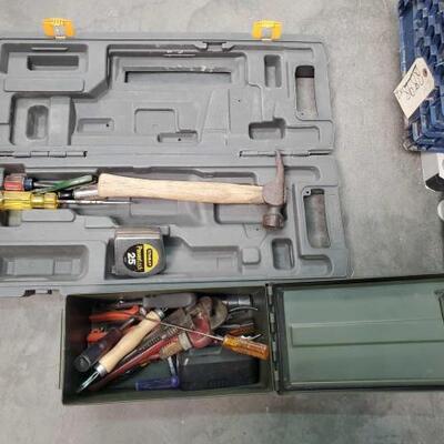 #2914 â€¢ Ammo Box and Tools Tools Include Hammer, Screwdrivers, Adjustable Wrenches and More!.