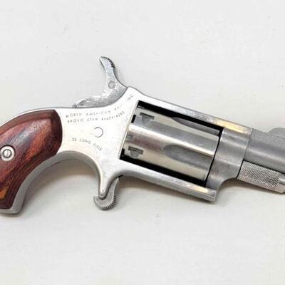 #1104 â€¢ North American Arms NAA22 .22lr Revolver
CA OK, NO CA SHIPPING

Serial Number: L021537
Barrel Length: 1"

California...