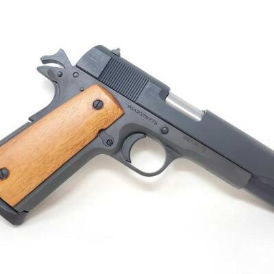 #1010 â€¢ New! Rock Island Armory M1911 A1-FS 45 ACP Semi-Auto Pistol: CA OK
1 PER 30 DAYS

Serial Number: RIA2376778
Barrel Length:...