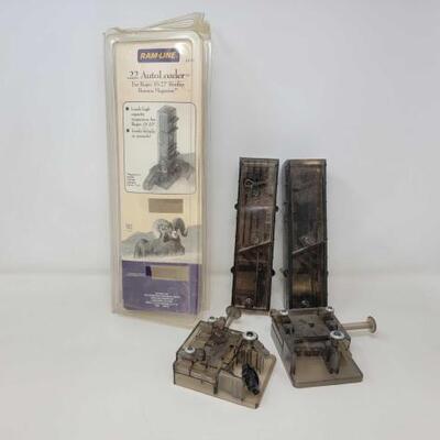 #1760 â€¢ Ram-Line .22 Auto Loader for Ruger 10-22 Rimfire Banana Magazine