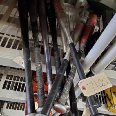 #7012 â€¢ 8 Baseball Bats