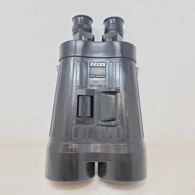 #1816 â€¢ Zeiss West Germany 20x60 S Binoculars with Carrying Case, Zeiss West Germany 20x60 S Binoculars with Carrying Case
