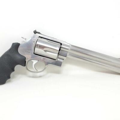#1106 â€¢ Smith & Wesson 460 XVR 460 Mag Revolver Serial Number: CUV2689 Barrel Length: 8.38"