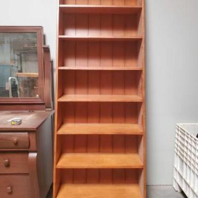 #2824 â€¢ Book Shelf #2824 â€¢ Measures Approx: 30"Ã—85.5"
