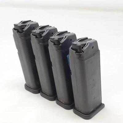 #1708 â€¢ (3) 10 Round 9mm Glock Magazines