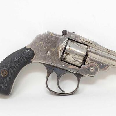 #1126 â€¢ Forehand & Wadsworth Top Break Revolver:Serial Number: 309 Barrel Length: 3". 