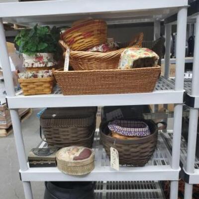 #2884 â€¢ Home Decor Includes Wall Art, Wicker Baskets and More!.