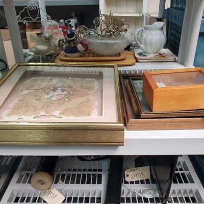 #2902 â€¢ Signed and Framed Wall Art Includes #56/100 "The Lynch Residence, San Francisco" Signed by Albert Dale Minear.