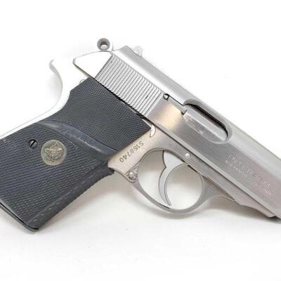 1026	

Walther PPK|S 9mm Semi-Auto Pistol
Serial Number: S159740 Barrel Length: 3.25"
3-490