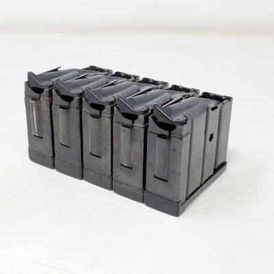 #1720 â€¢ (5) 6 Round Ruger Mini 14