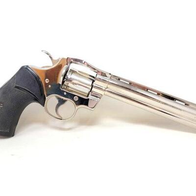 #1102 â€¢ Colt Python .357 Revolver: CA OK, NO CA SHIPPING

Serial Number: VA6784
Barrel Length: 8"

Frame and Cylinder are Damaged...