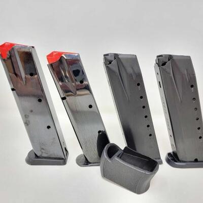 #1754 â€¢ (4) 15 Round 40 S&W Magazines OUT OF STATE ONLY (4) 15 Round 40 S&W Magazines OUT OF STATE ONLY