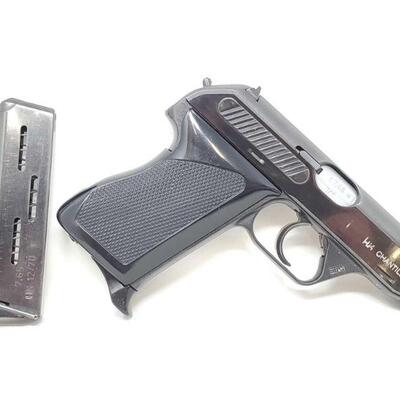 1034	

Heckler & Koch HK4 7.65 Semi-Auto Pistol
Serial Number: 43312 Barrel Length: 3.25"
3-489